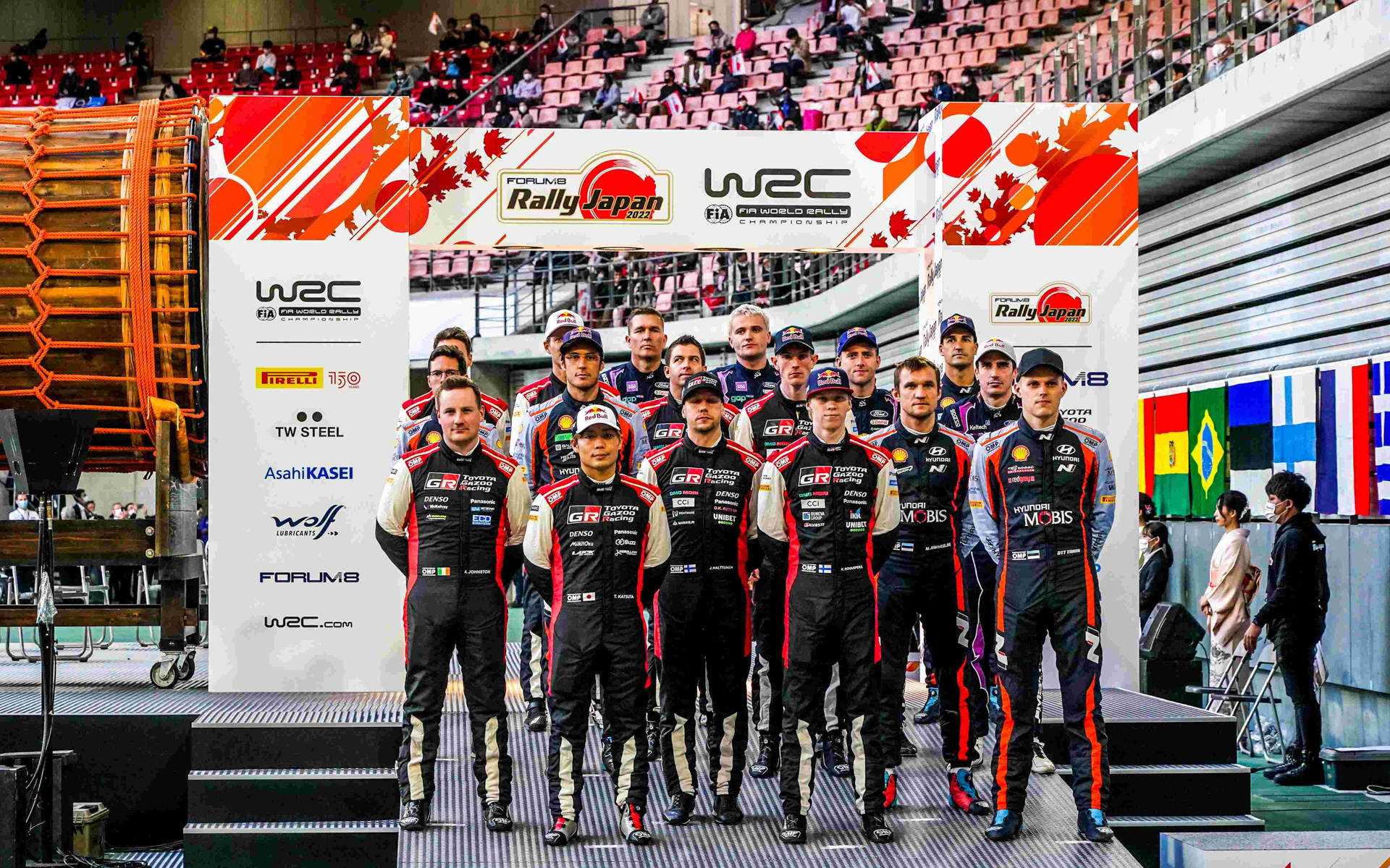 写真は2022年のラリージャパン