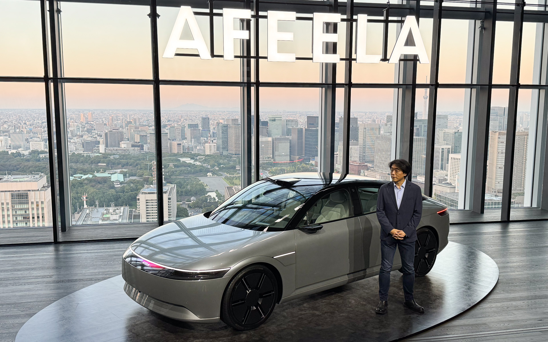 新型EV「アフィーラ」と、ソニー・ホンダモビリティ株式会社 代表取締役 社長 兼 COO 川西泉氏