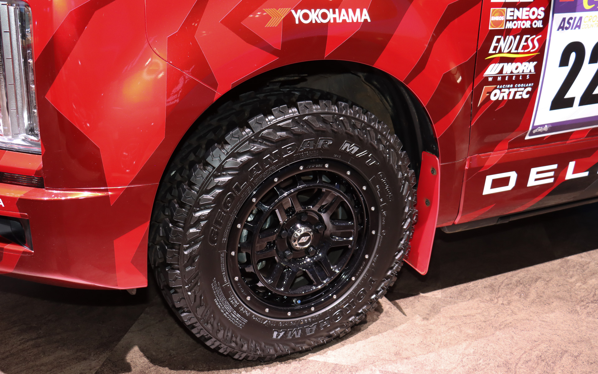 「デリカD：5 アジアクロスカントリーラリー2023 サポートカー」