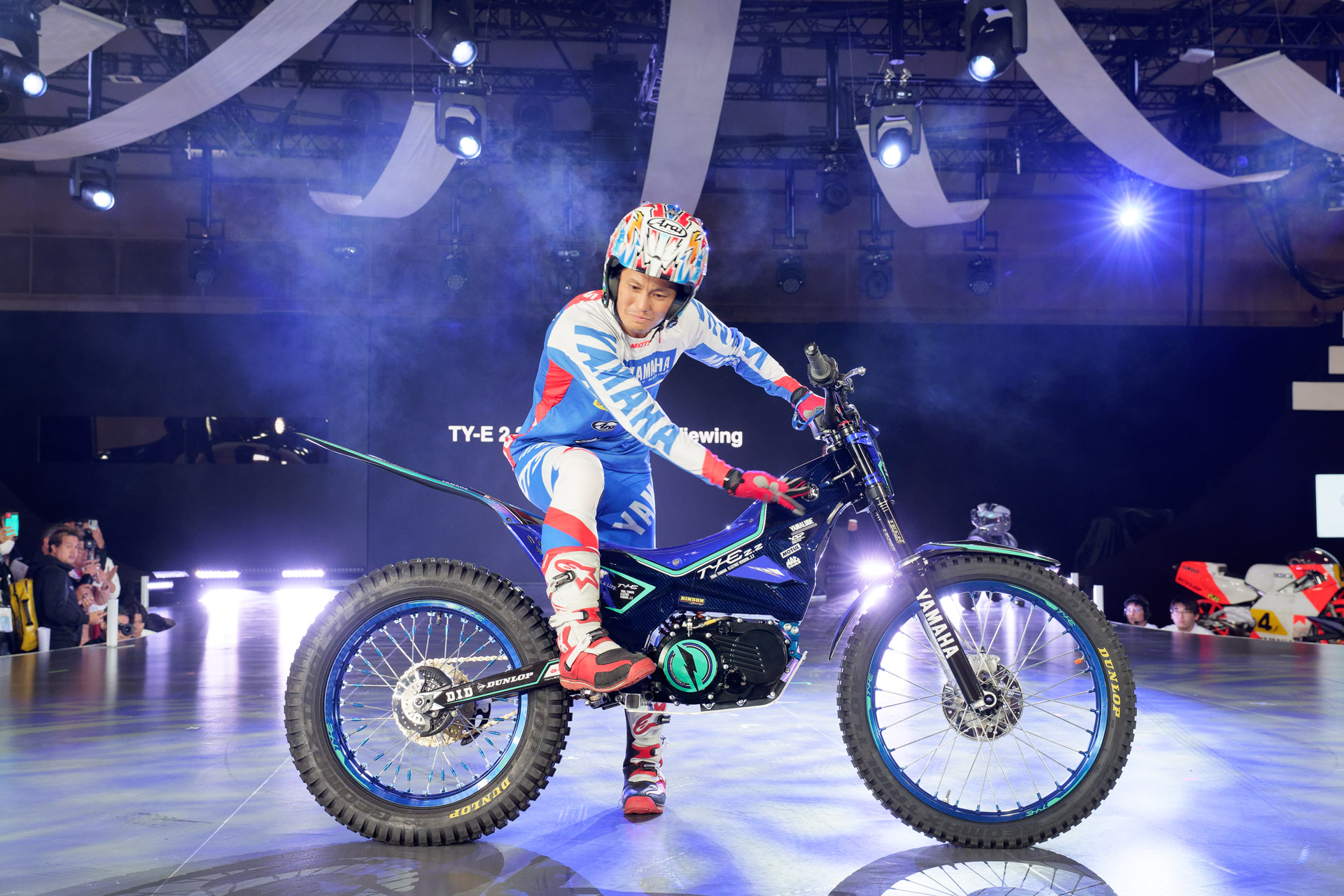 最新型となる「TY-E 2.2」を使用していた