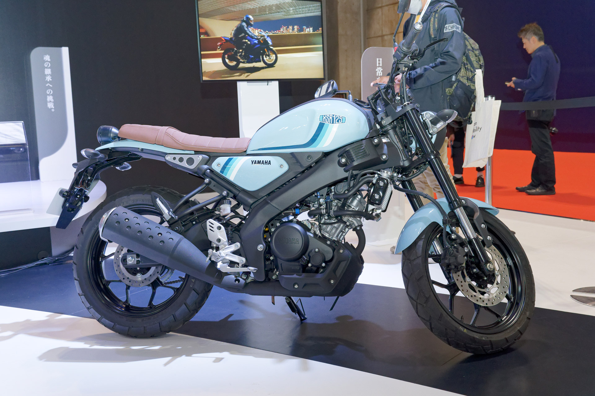 市販予定車の「XSR125」