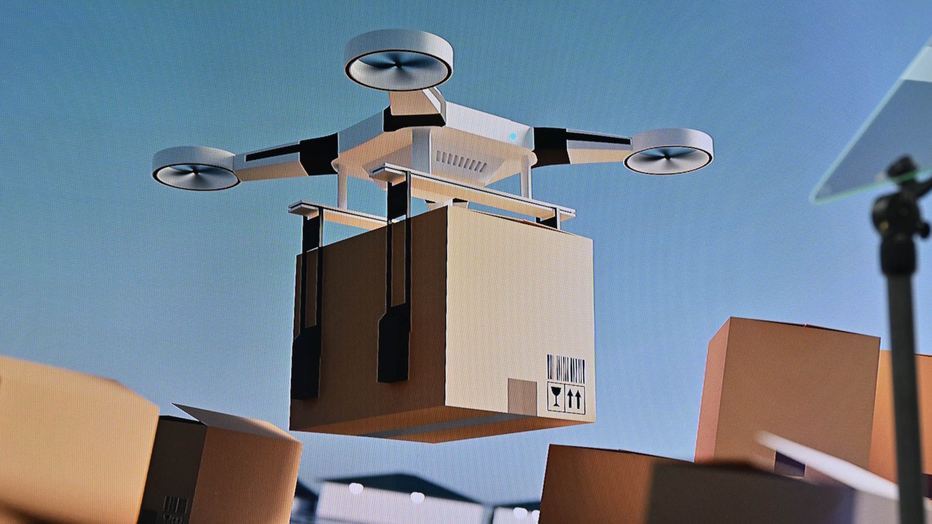 ドローンに活用されたイメージ