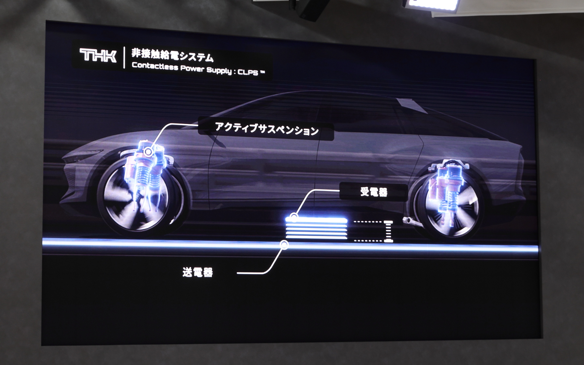 非接触充電にも対応させている