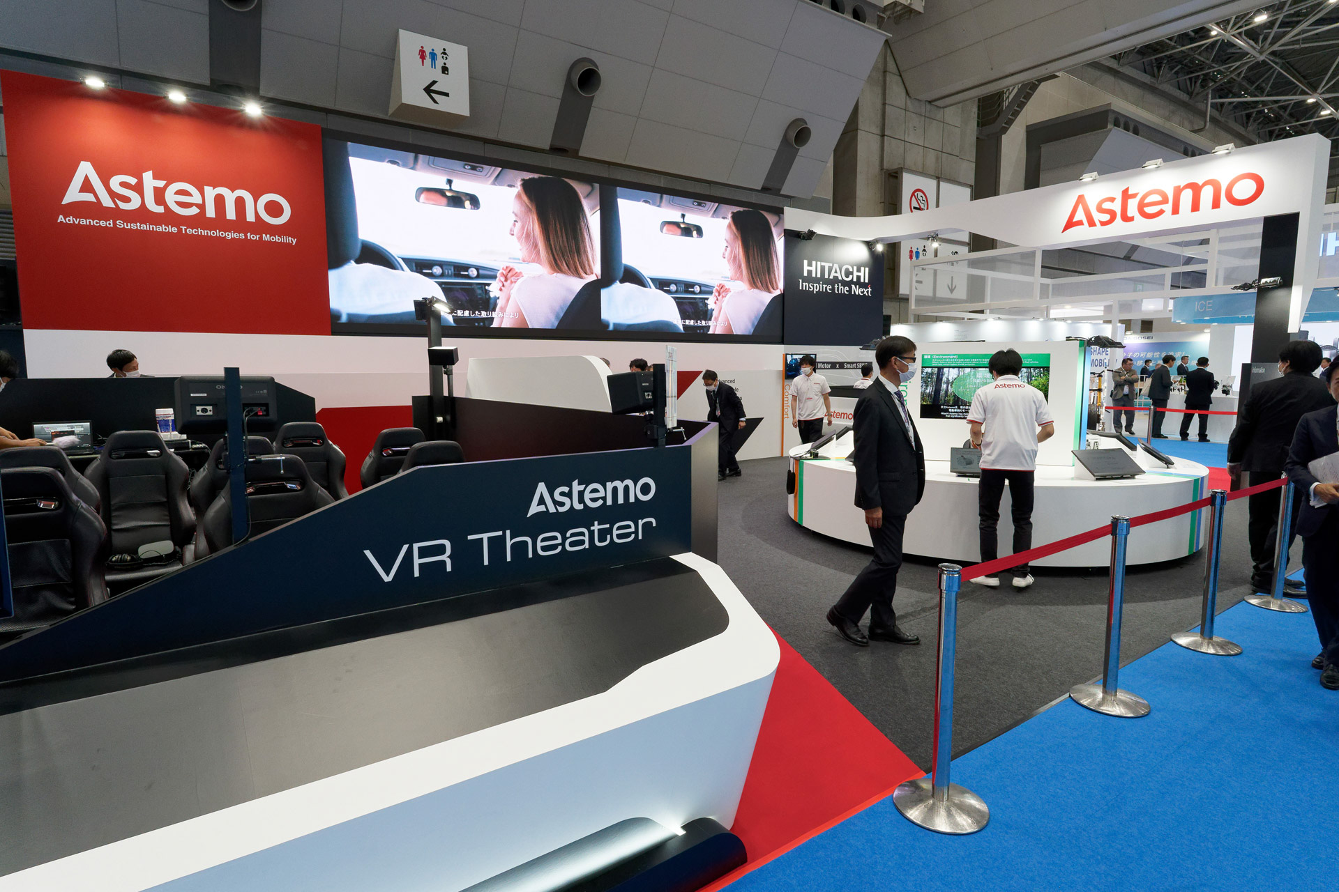 日立アステモのブース