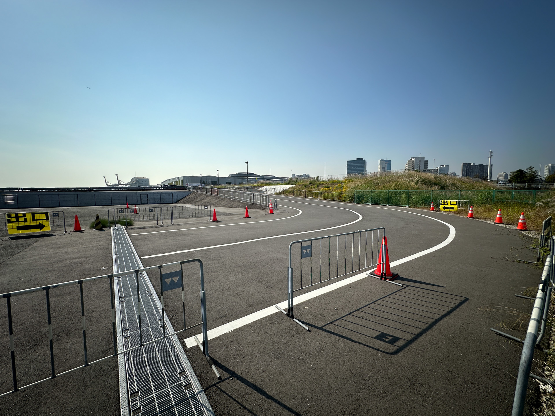 東京ビッグサイトの有明東臨時駐車場