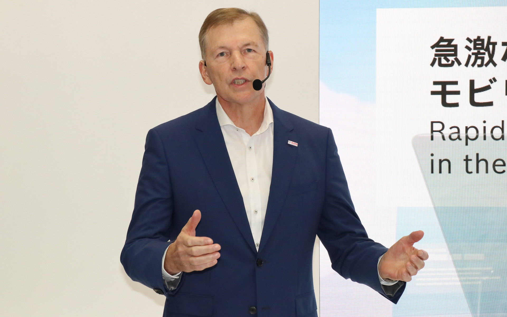 ボッシュ株式会社 代表取締役社長 クラウス・メーダー氏