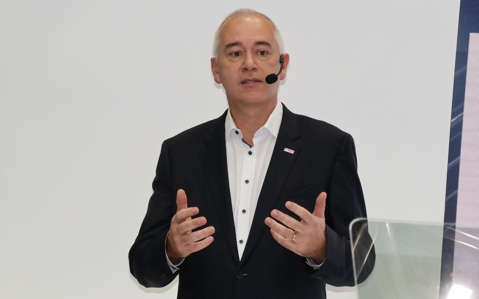 ボッシュ株式会社 取締役副社長 クリスチャン・メッカー氏