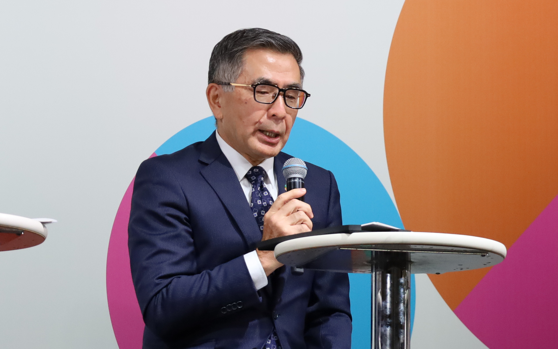 日本自動車工業会副会長を務めるスズキ代表取締役社長の鈴木俊宏氏