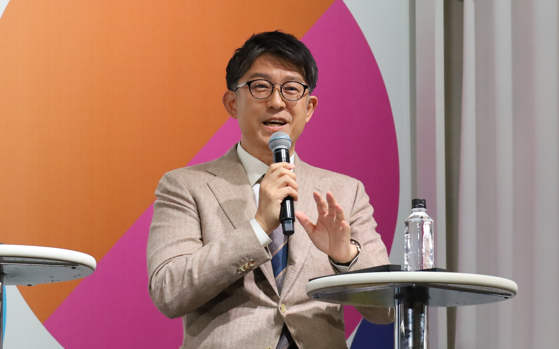 日本自動車工業会副会長を務めるトヨタ自動車代表取締役社長の佐藤恒治氏