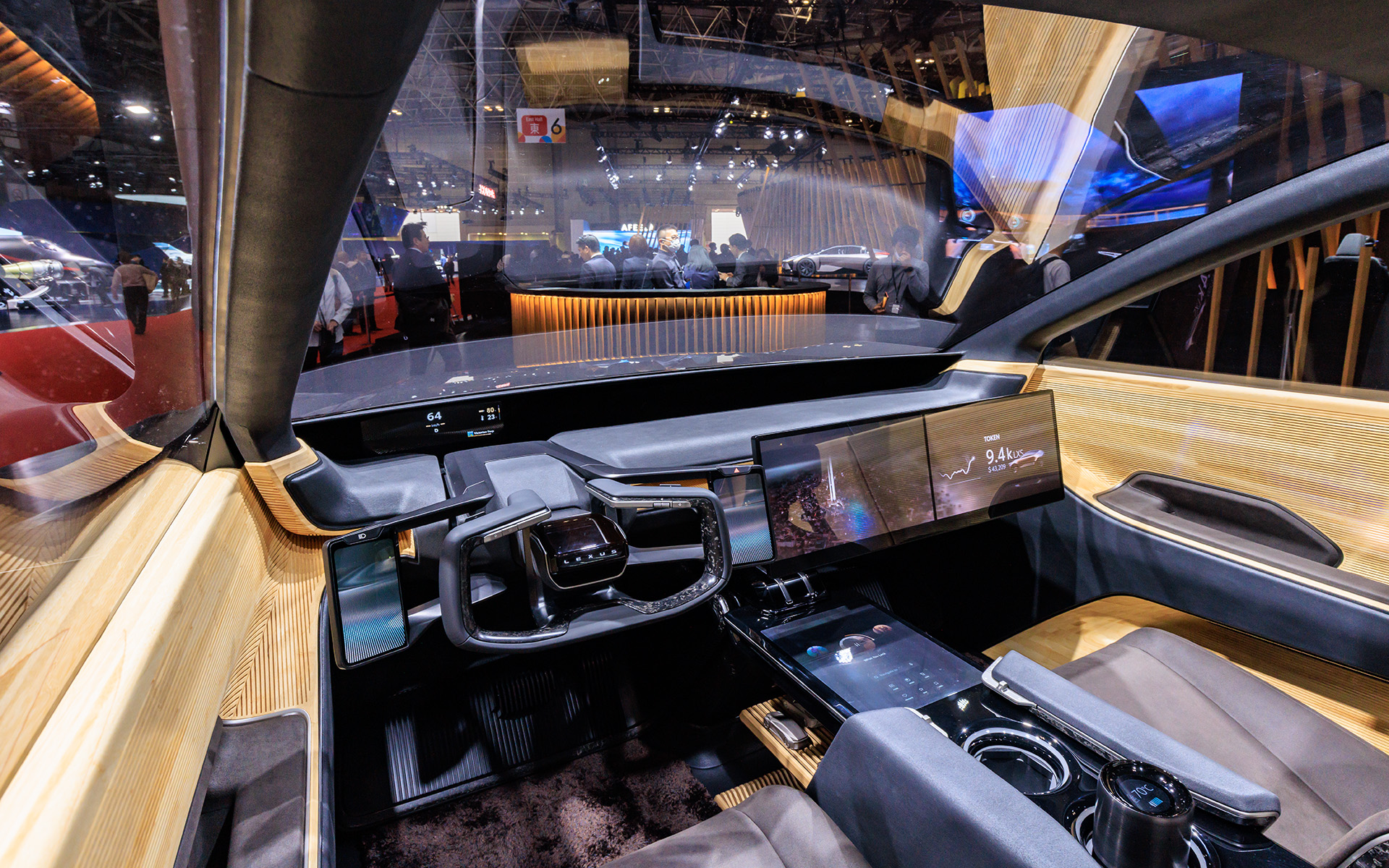 竹の素材感が美しいインテリア