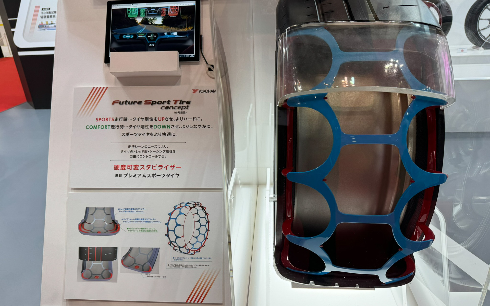 剛性コントロールタイヤ