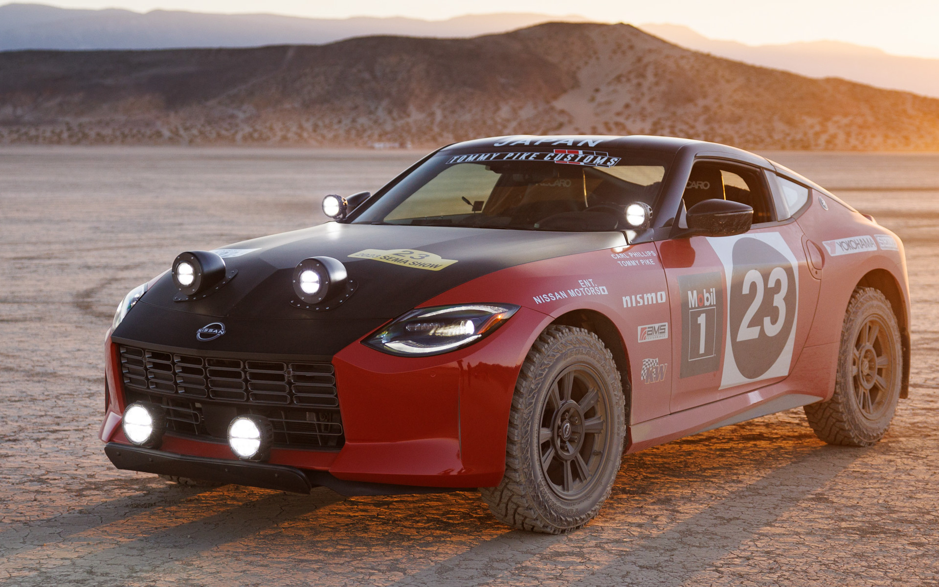 新型「Z（日本名：フェアレディZ）」のラリー仕様「サファリ ラリー Z トリビュート」