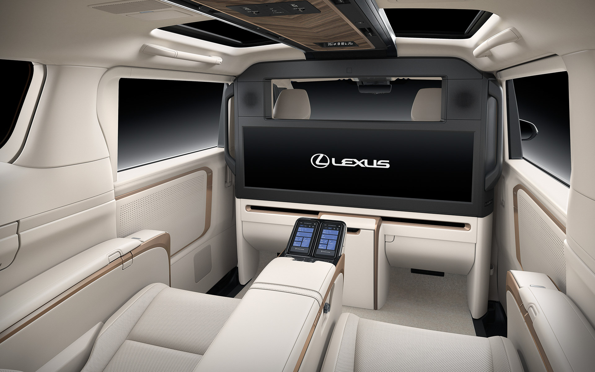 レクサス「LM」の後席