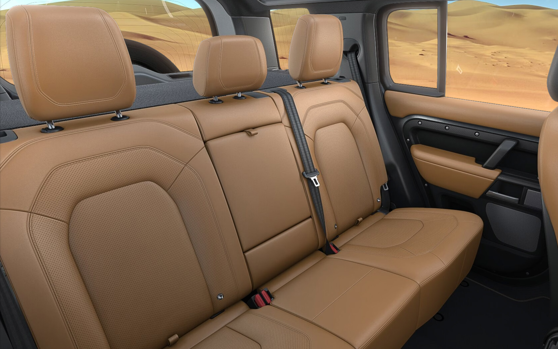 ビンテージタンウィンザーレザーシートの内装。価格は1770万5100円で限定30台