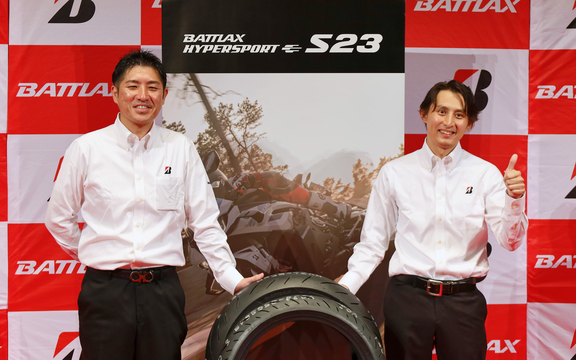 坂上氏（左）と原田氏（右）