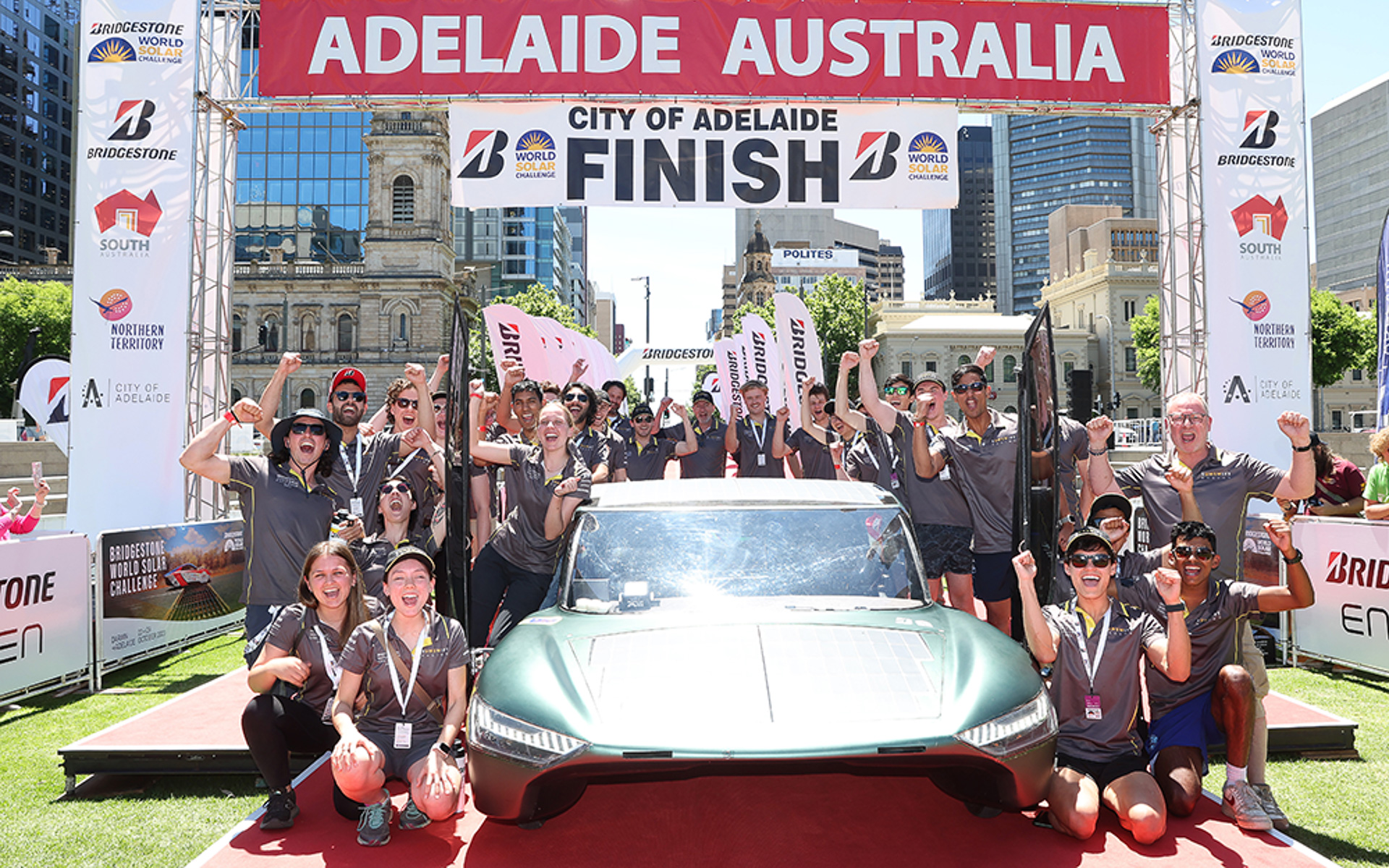 クルーザークラスで優勝したオーストラリアのSunswift Racing
