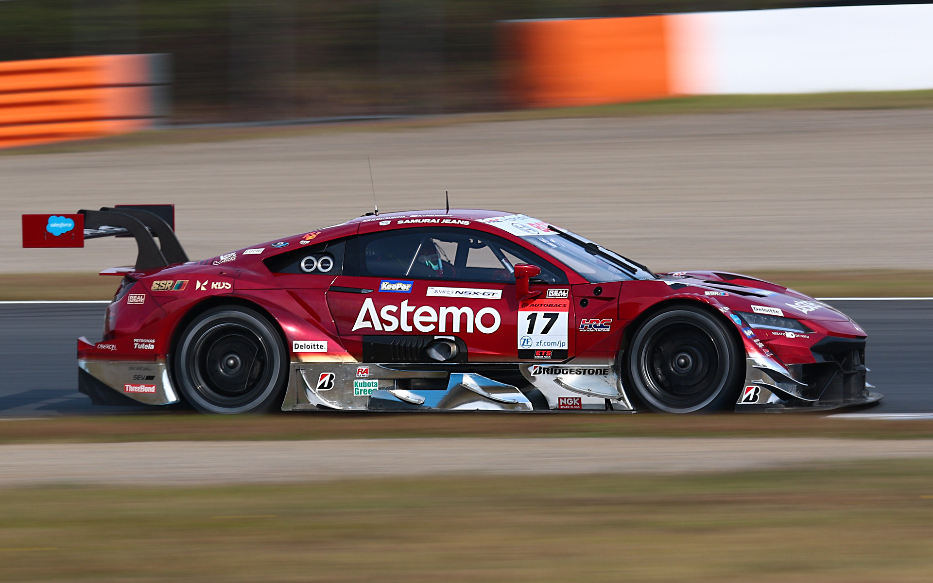 予選2位は17号車 Astemo NSX-GT（塚越広大/松下信治）