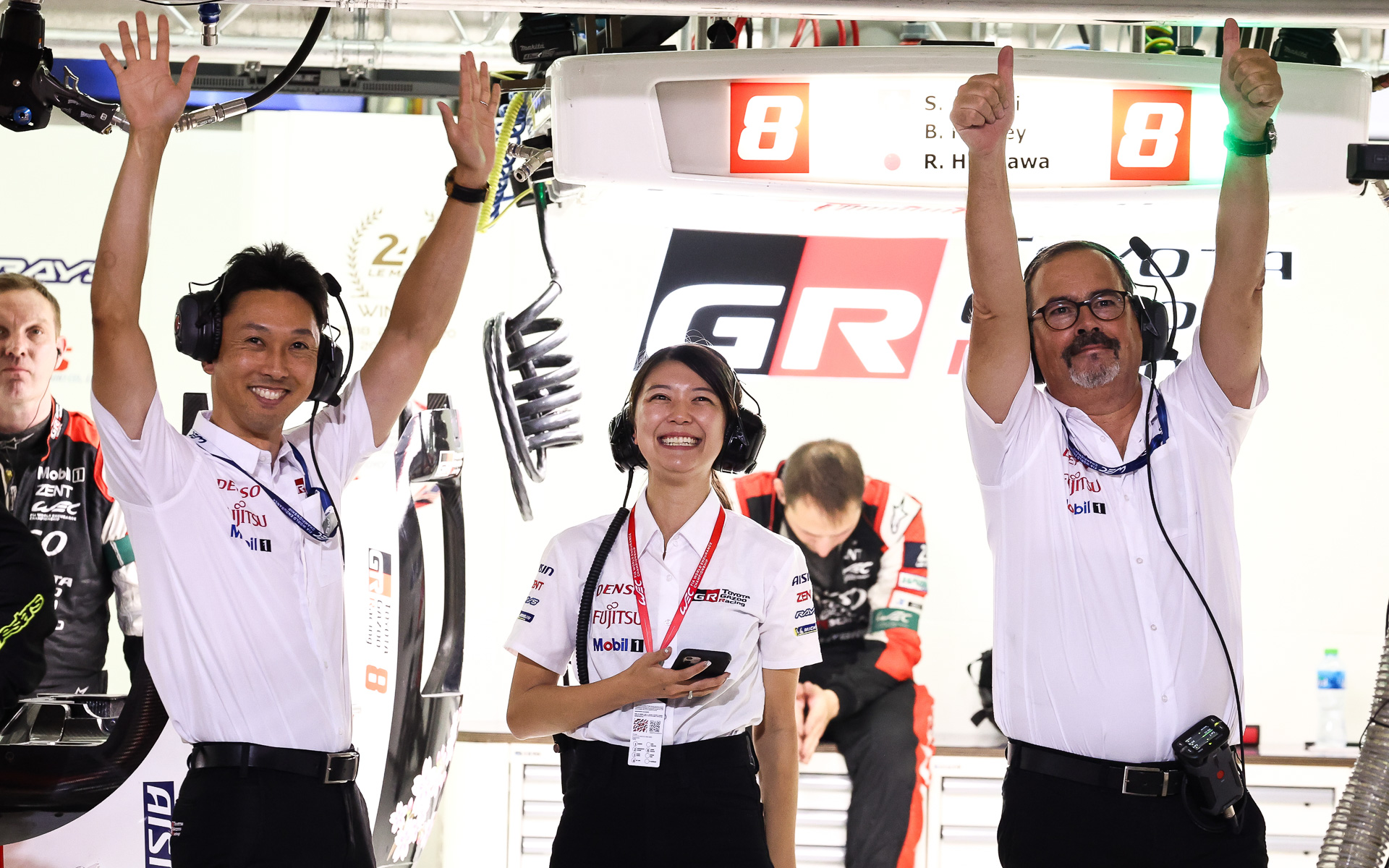 中嶋一貴TGR-E副会長も祝福