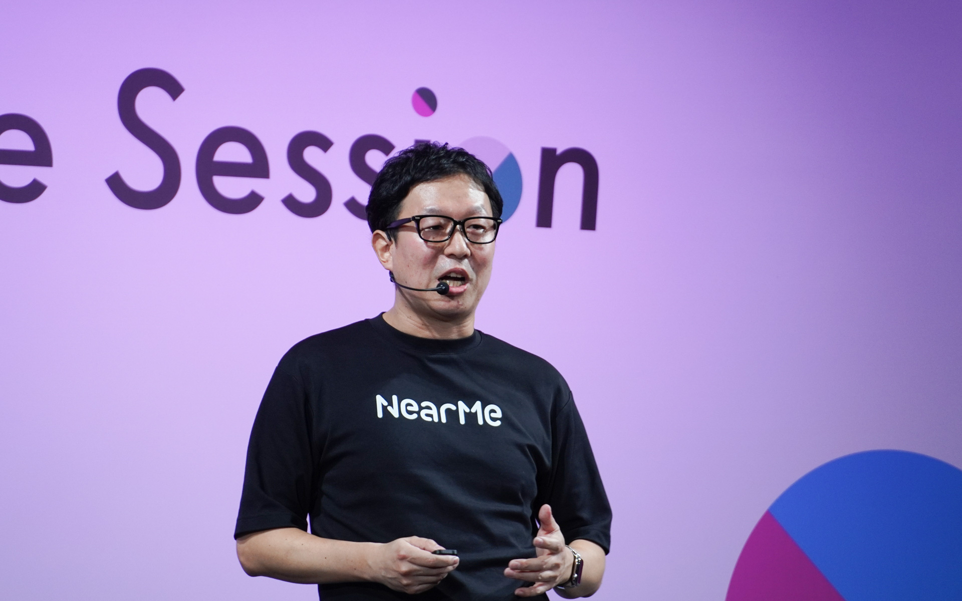 NearMeのCEO、髙原幸一郎氏