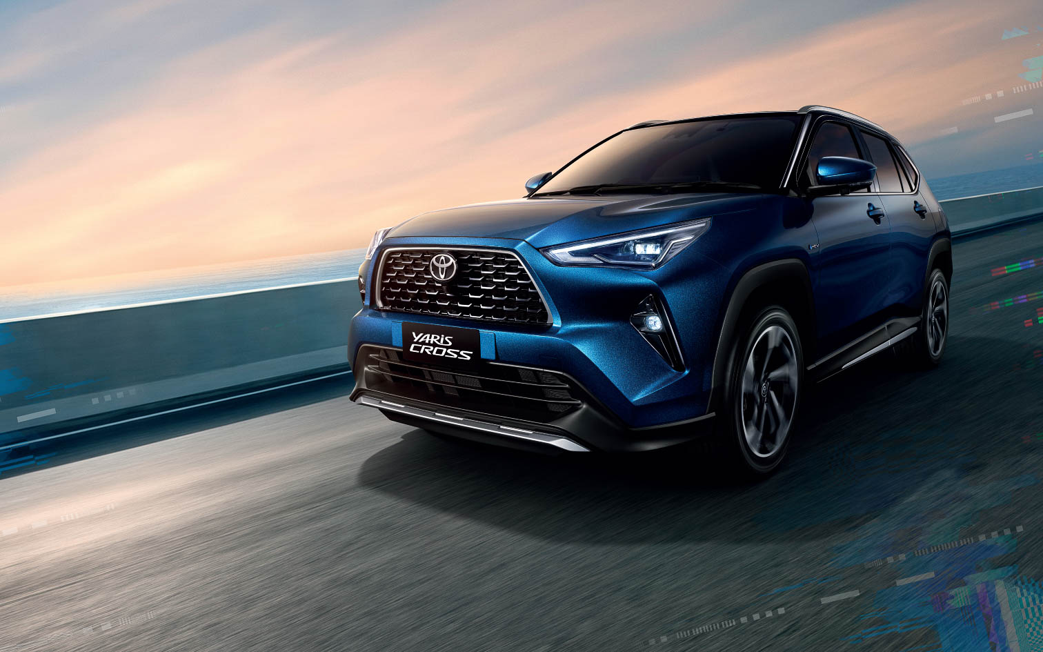 トヨタ自動車のタイ向け新型「ヤリス クロス」