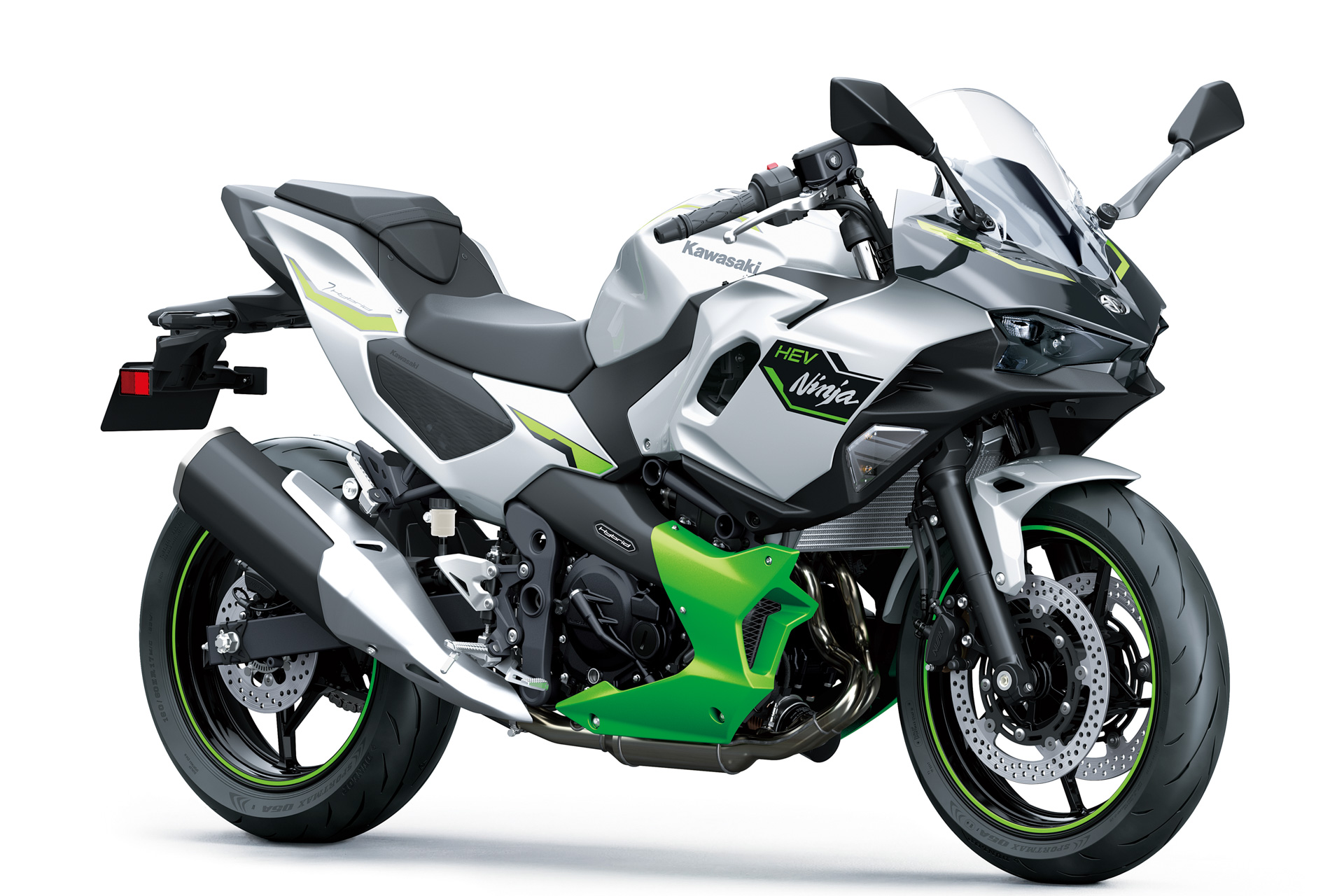 フルカウルモデル「Ninja 7 Hybrid」