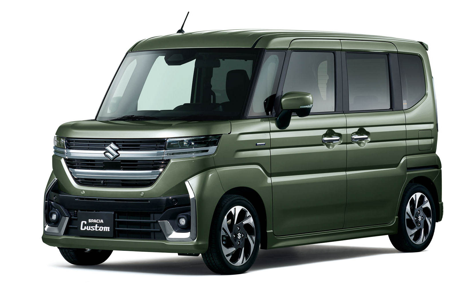 スペーシア カスタム HYBRID XSターボ・HYBRID XS（クールカーキパールメタリック）