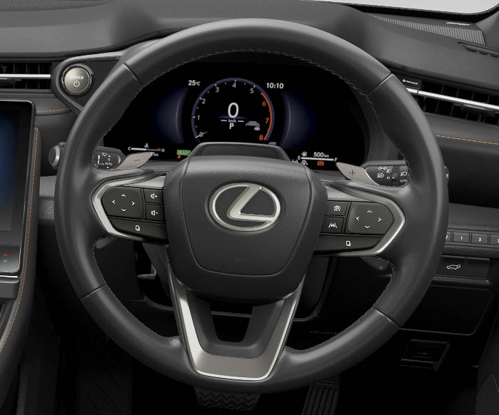 ステアリング：ブラック