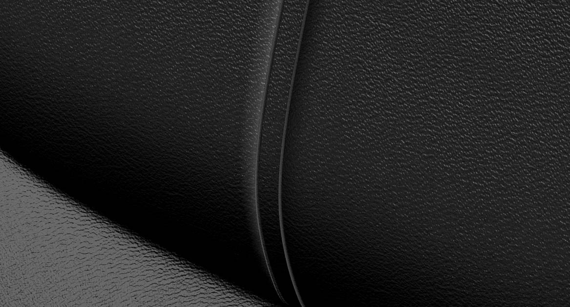 セミアニリン本革ステッチ色：ブラック