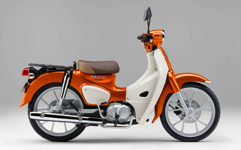 ホンダ、「スーパーカブ110」「クロスカブ110」のカラーバリエーション