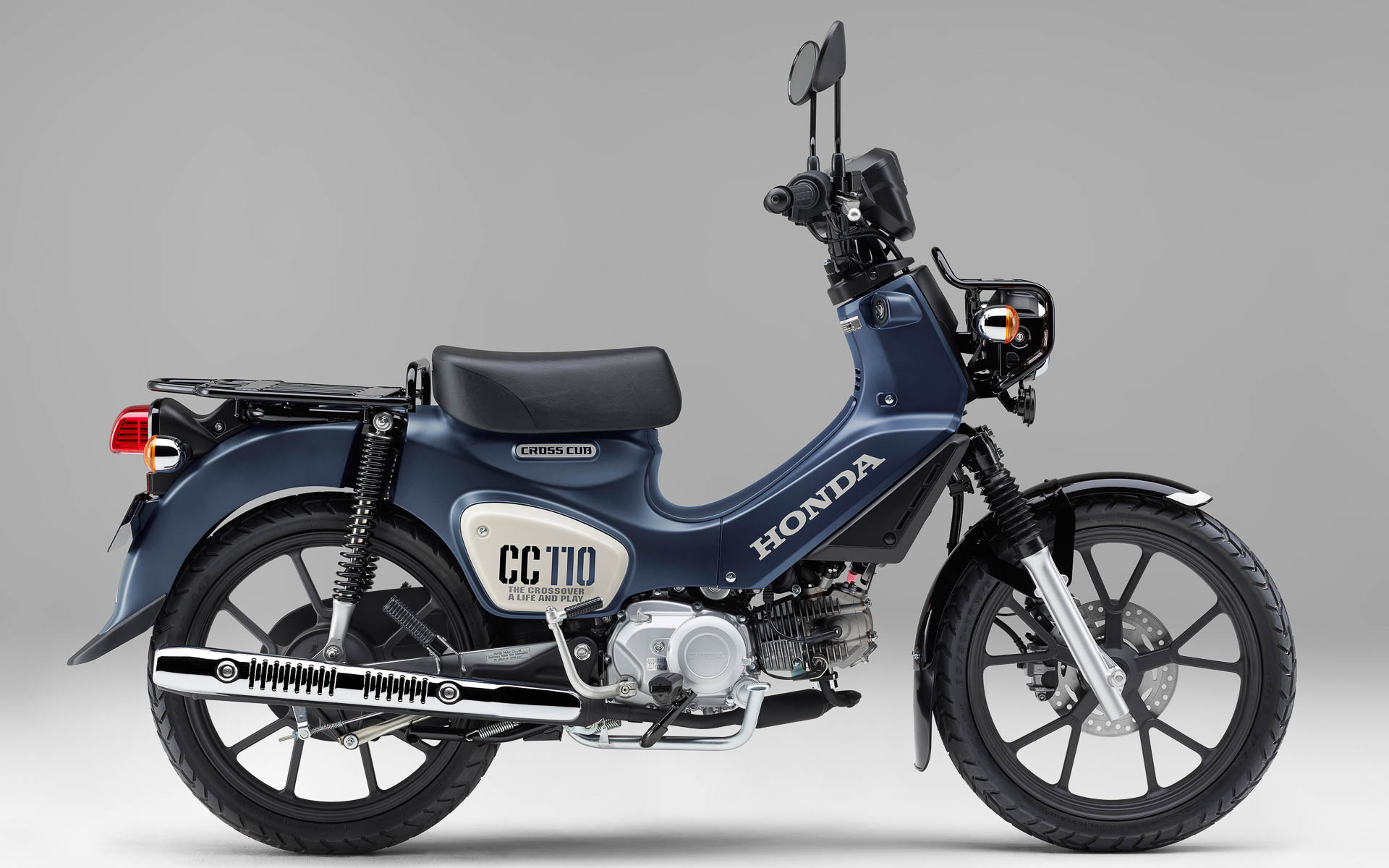 クロスカブ110（マットジーンズブルーメタリック）