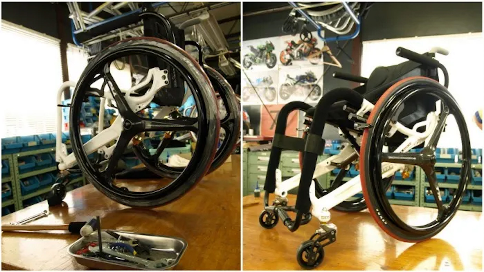 オレの愛車は10年以上ノントラブルで使っている、折りたたみ式車いすのハイエンドモデル「RC」。その重量は12.5㎏