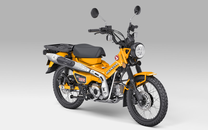 ホンダ、イエローの「CT125・ハンターカブ」追加 「ターメリック 