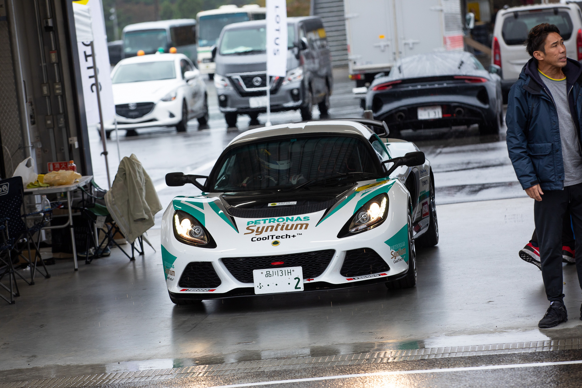 「ロータス カップ ジャパン」に参戦したのは10月15日の第3・4戦のスポーツランド菅生ラウンド。2022年はエリーゼで出場したが、今回はハイパワーのエキシージで走った