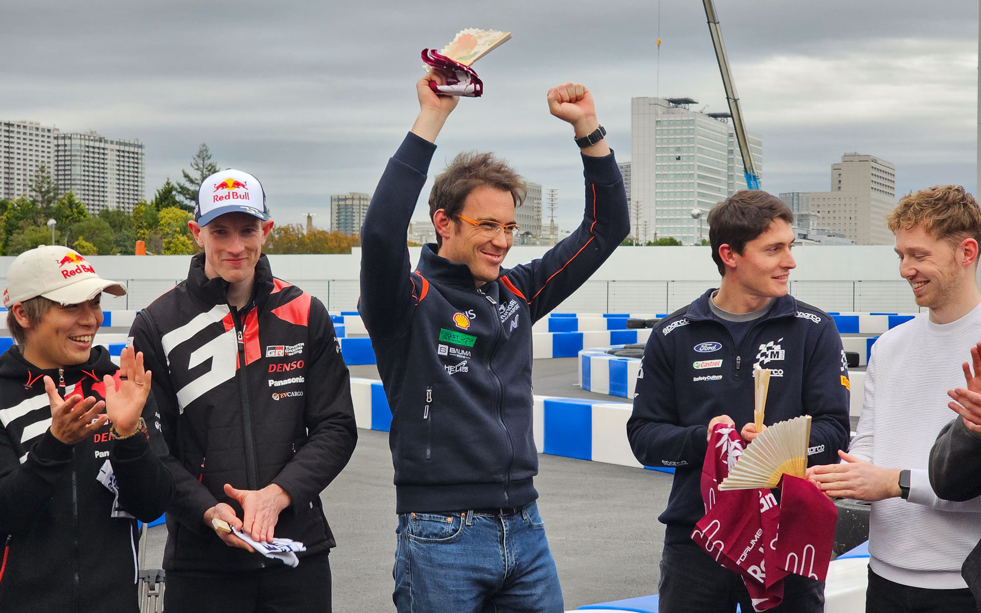 優勝はヒョンデのティエリー・ヌービル選手