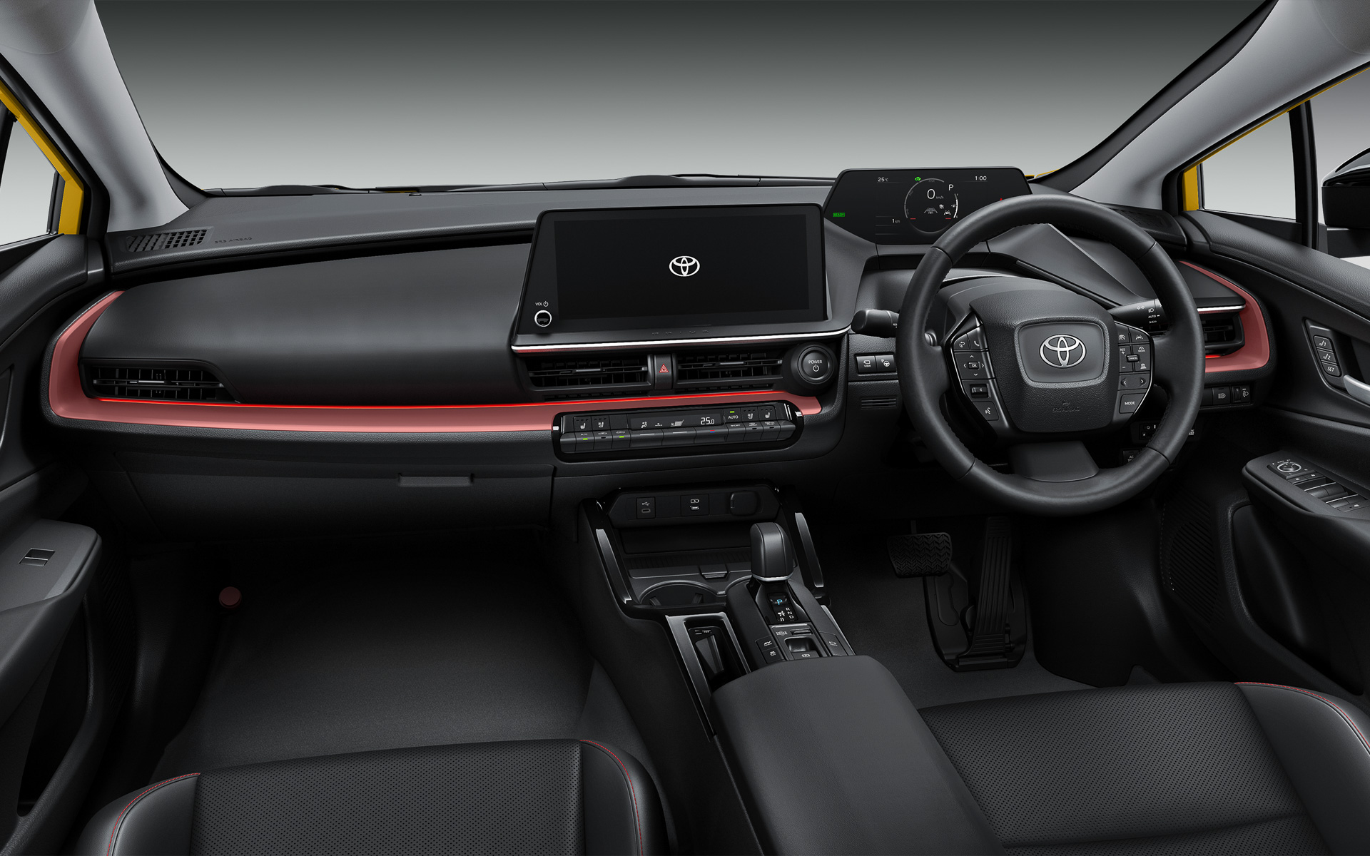 5代目プリウスのインテリア