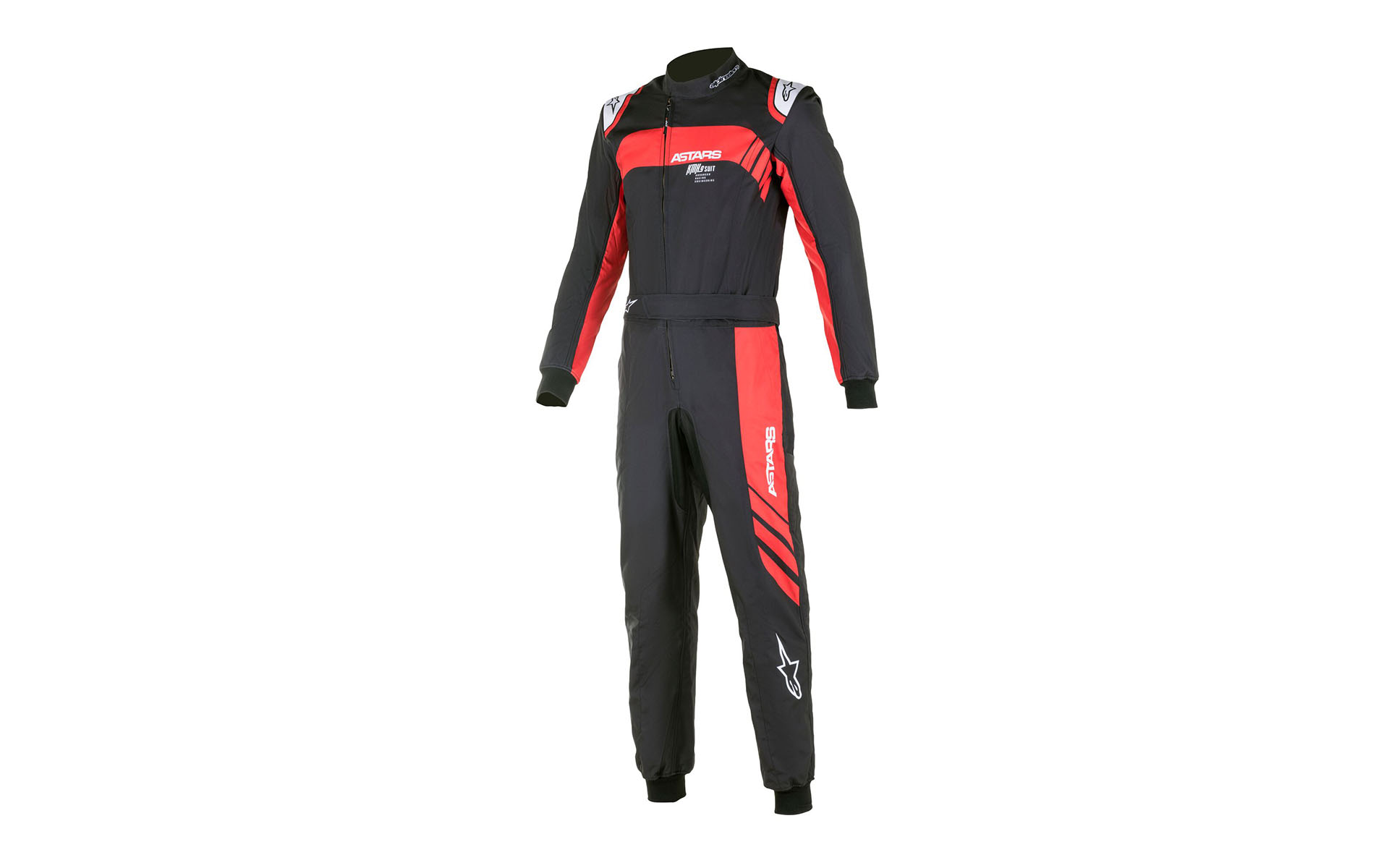 KMX-9 V3 GRAPHIC 3 SUIT。サイズは40-60（アスレチックレギュラーフィットデザイン）、カラーは13 BLACK RED