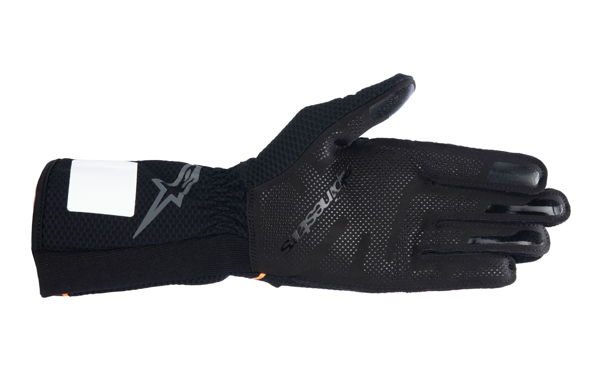 TECH-1 KX V4 GLOVES。サイズはS/M/L/XLと特注サイズのXXL、カラーは156 BLACK ORANGE FLUO