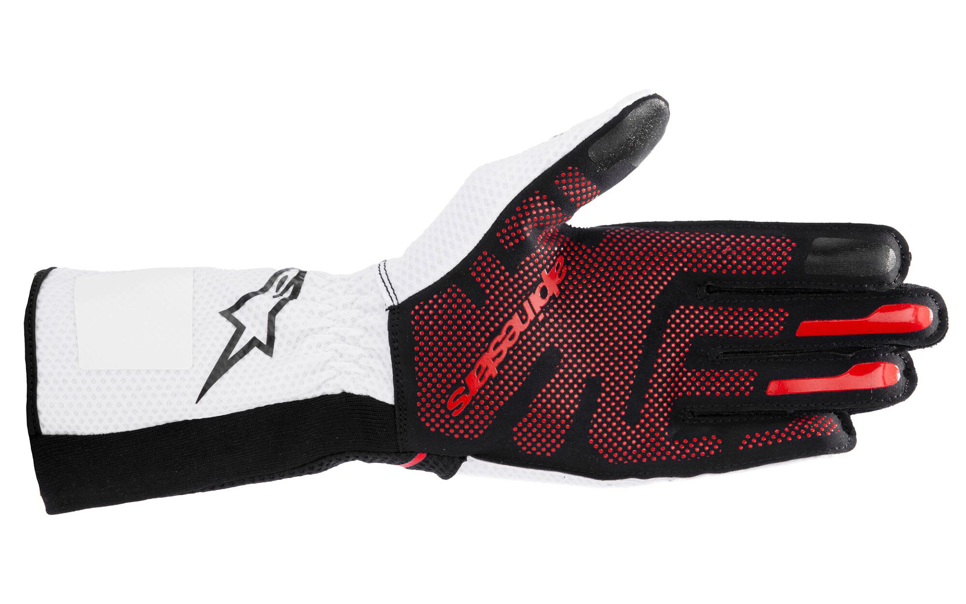 TECH-1 KX V4 GLOVES。サイズはS/M/L/XLと特注サイズのXXL、カラーは123 BLACK WHITE RED