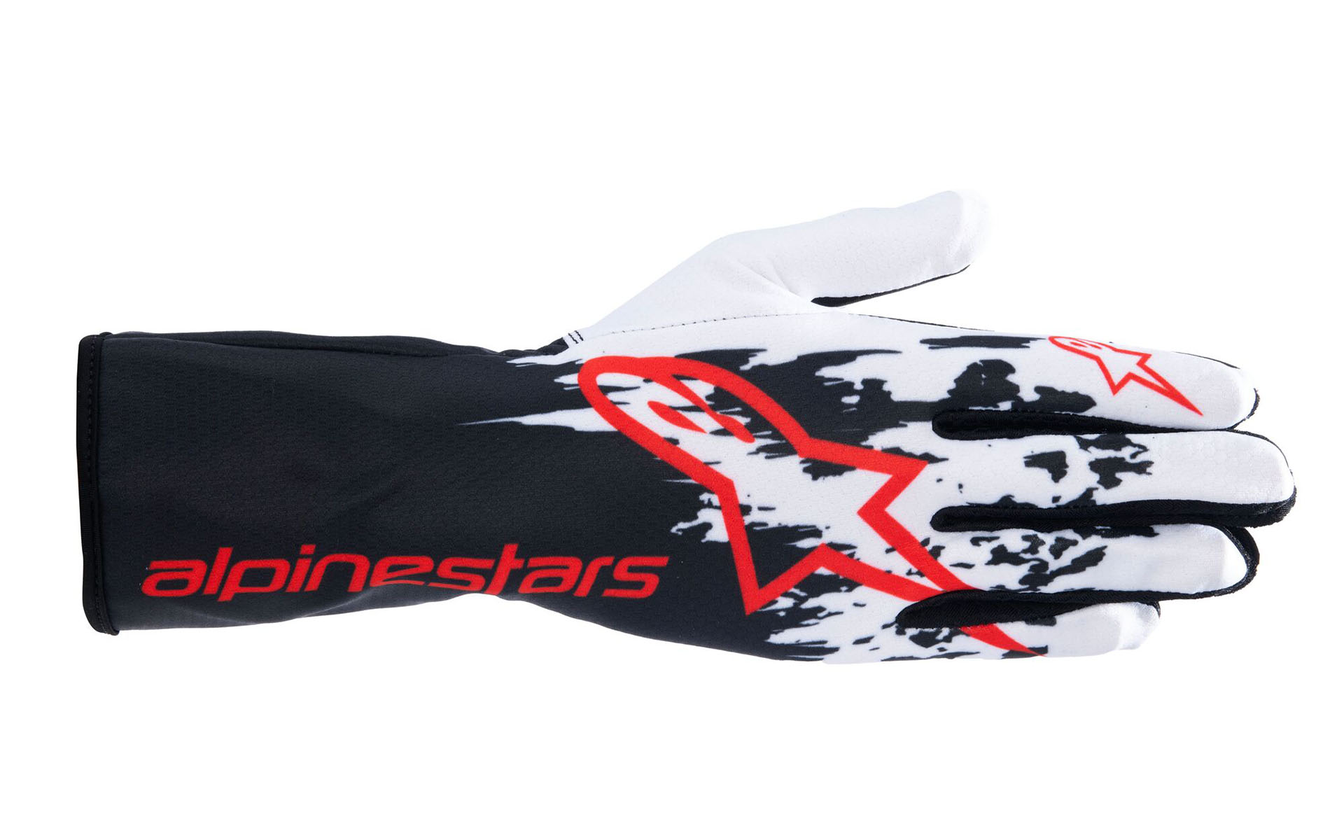 TECH-1 K V3 GLOVES。サイズはS/M/L/XLと特注サイズのXXL、カラーは123 BLACK WHITE RED