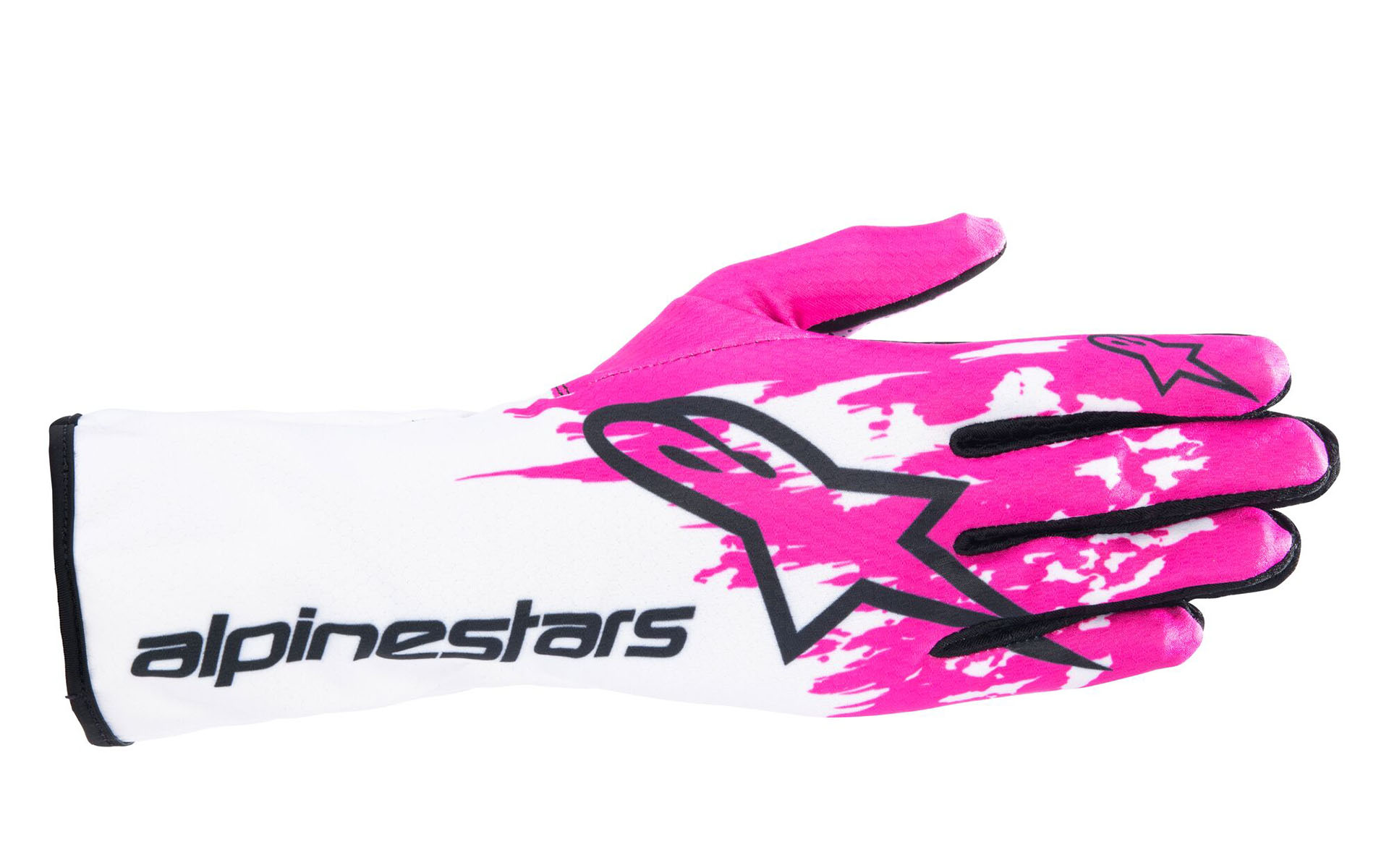 TECH-1 K V3 GLOVES。サイズはS/M/L/XLと特注サイズのXXL、カラーは295 WHITE FUCHSIA BLACK