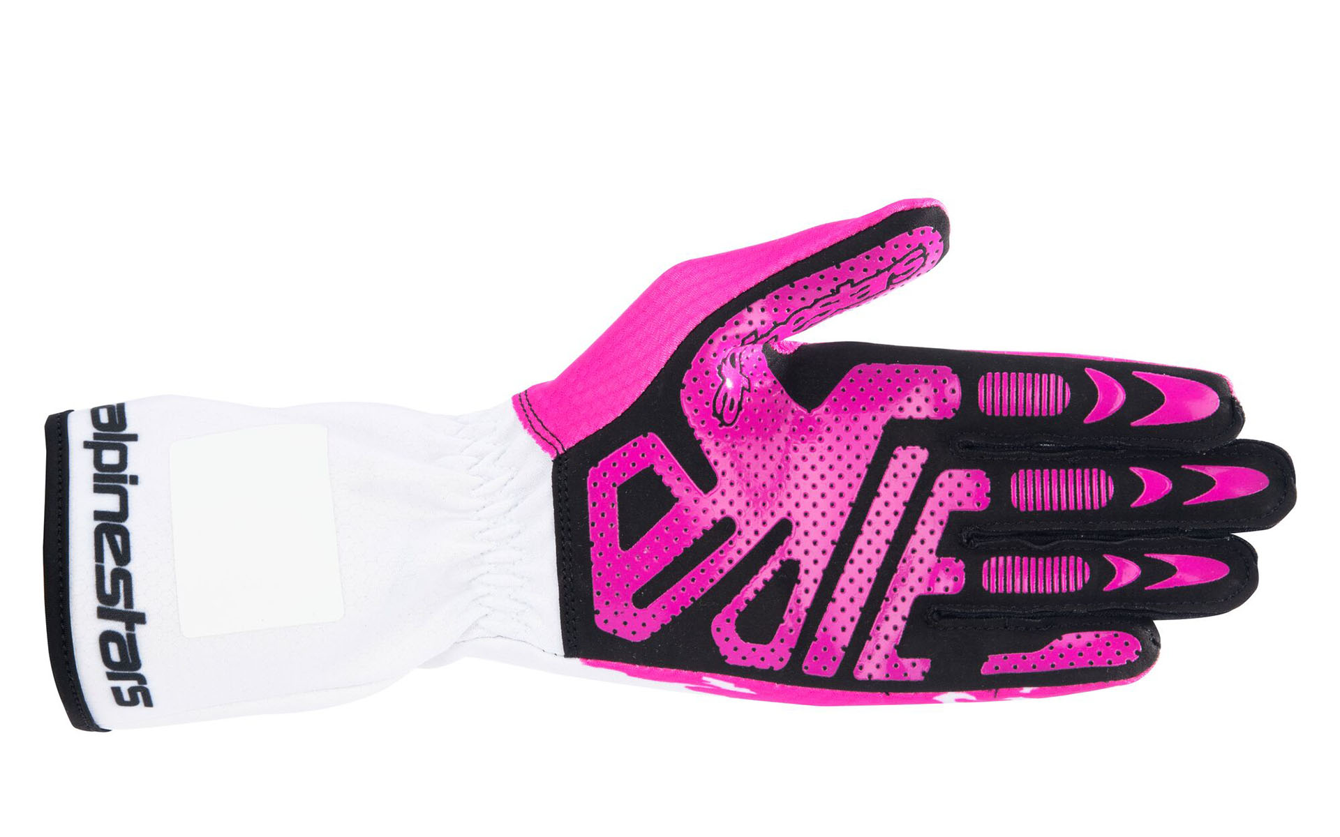 TECH-1 K V3 GLOVES。サイズはS/M/L/XLと特注サイズのXXL、カラーは295 WHITE FUCHSIA BLACK