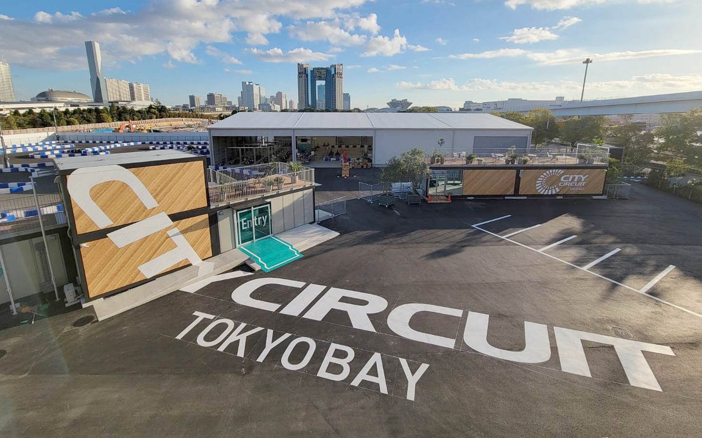 東京都江東区青海に位置するシティサーキット東京ベイ