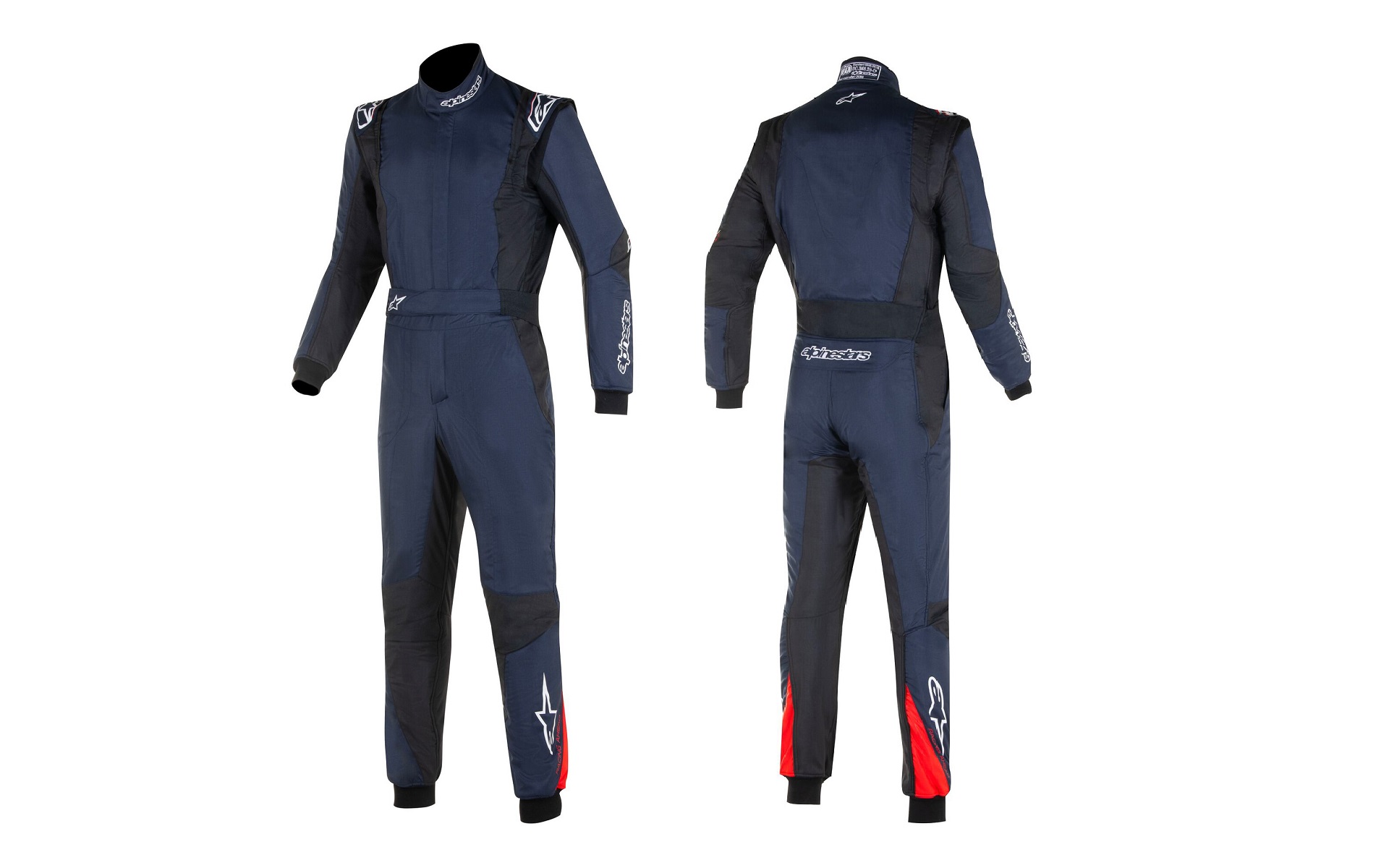 GP TECH V4 SUIT FIA。カラー：BLUE NAVY BLACK RED