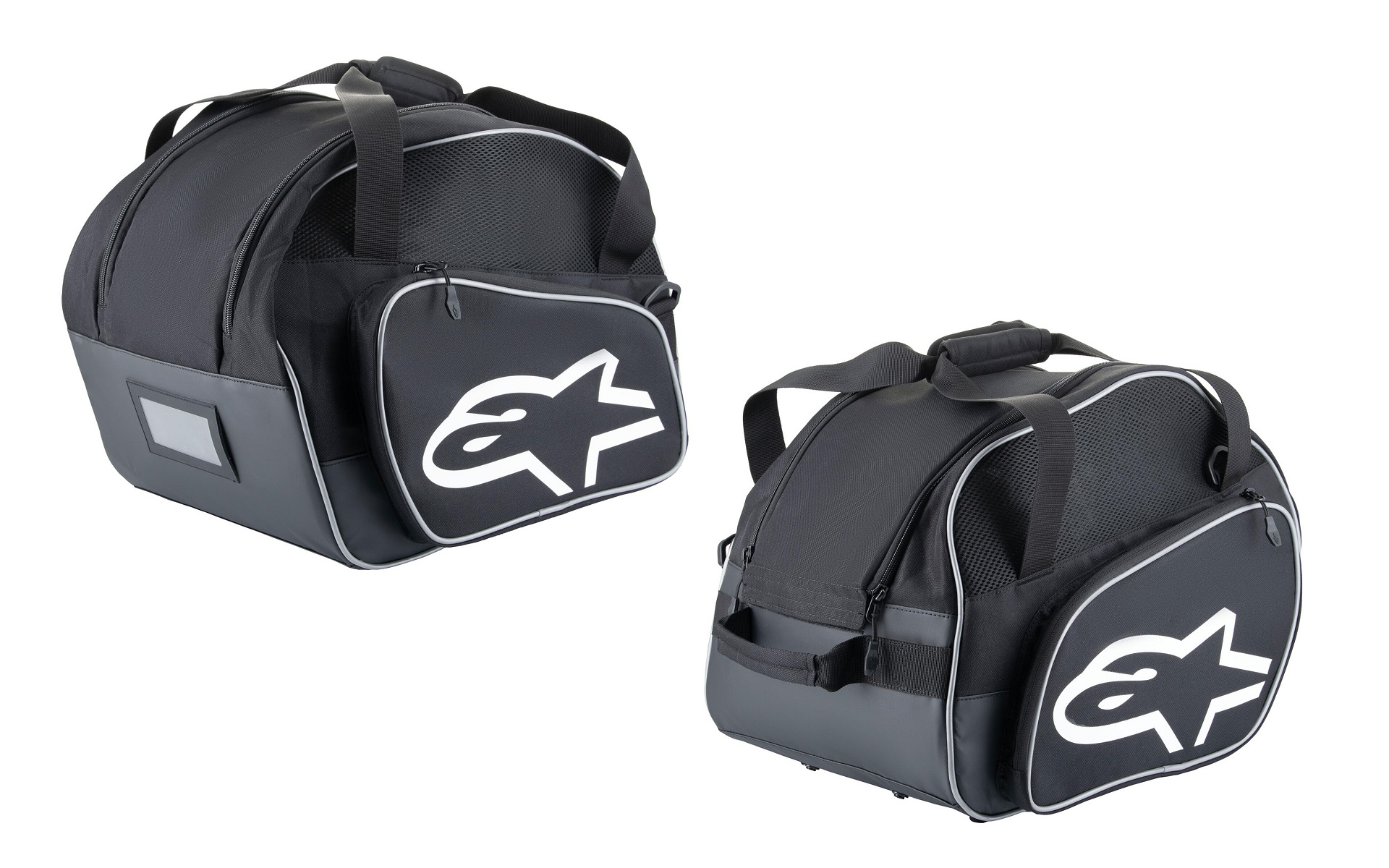 FLOW V3 HELMET BAG。カラー：BLACK WHITE