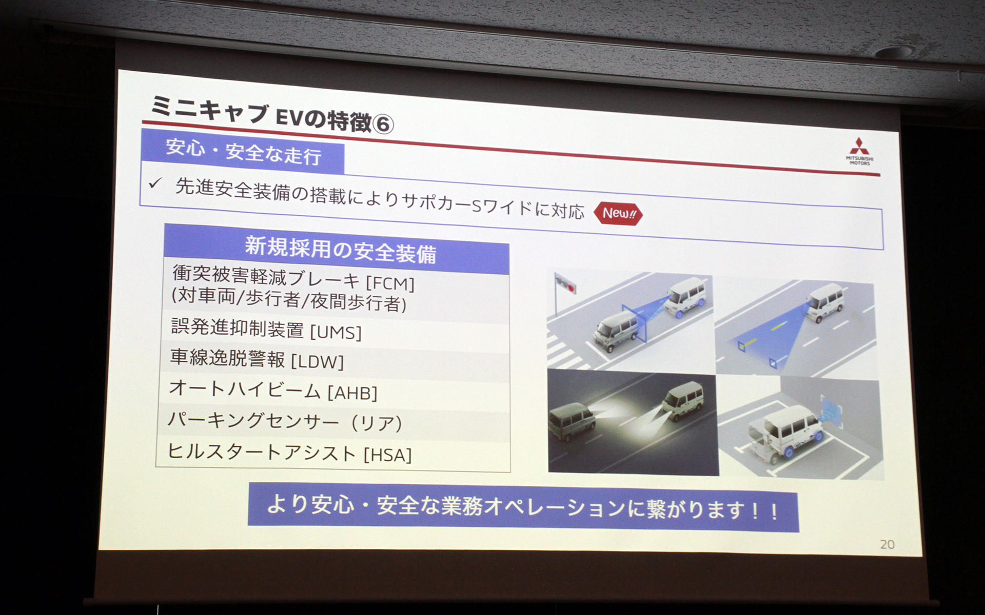 先進安全装備も備わる