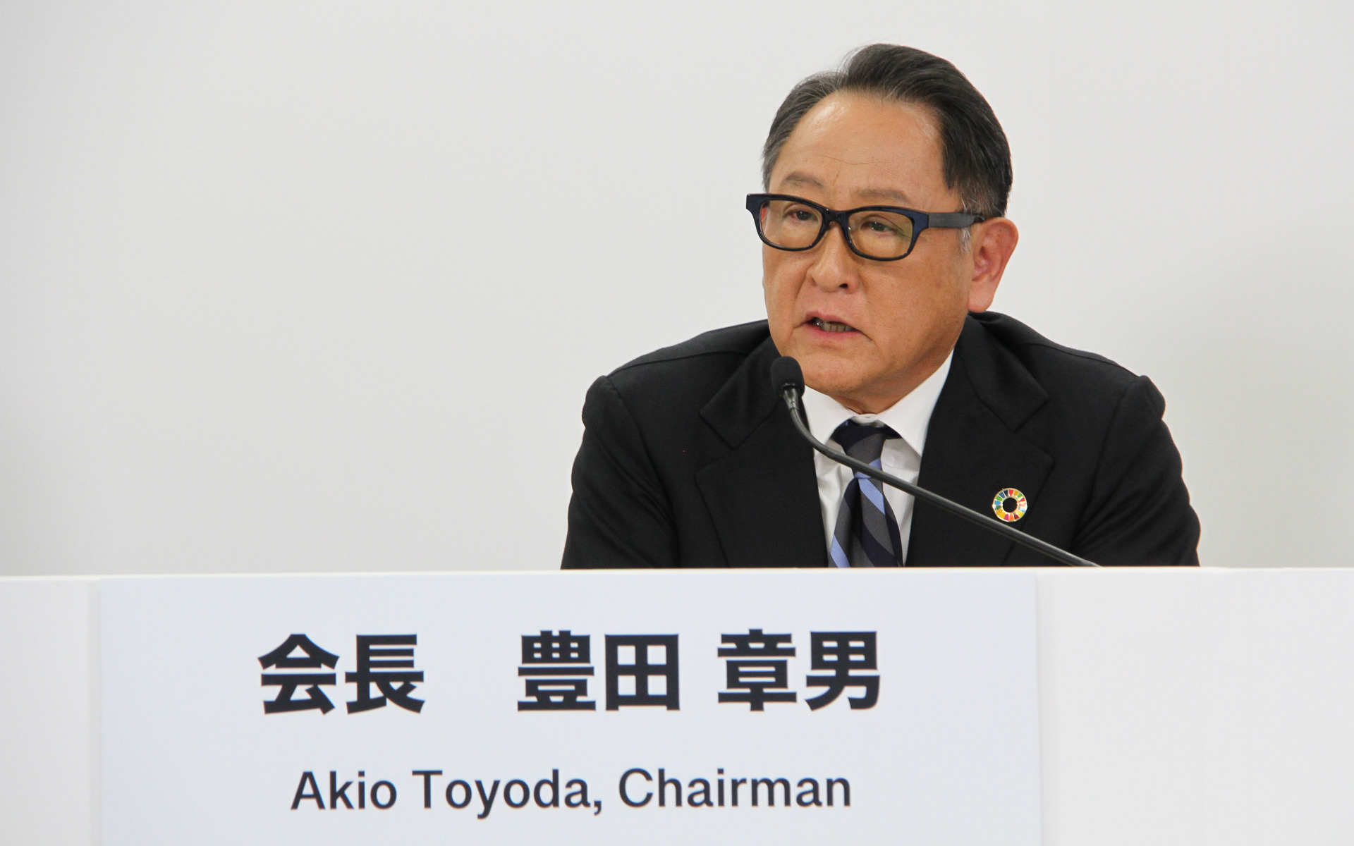 2023年12月で自工会会長を退任する豊田章男会長