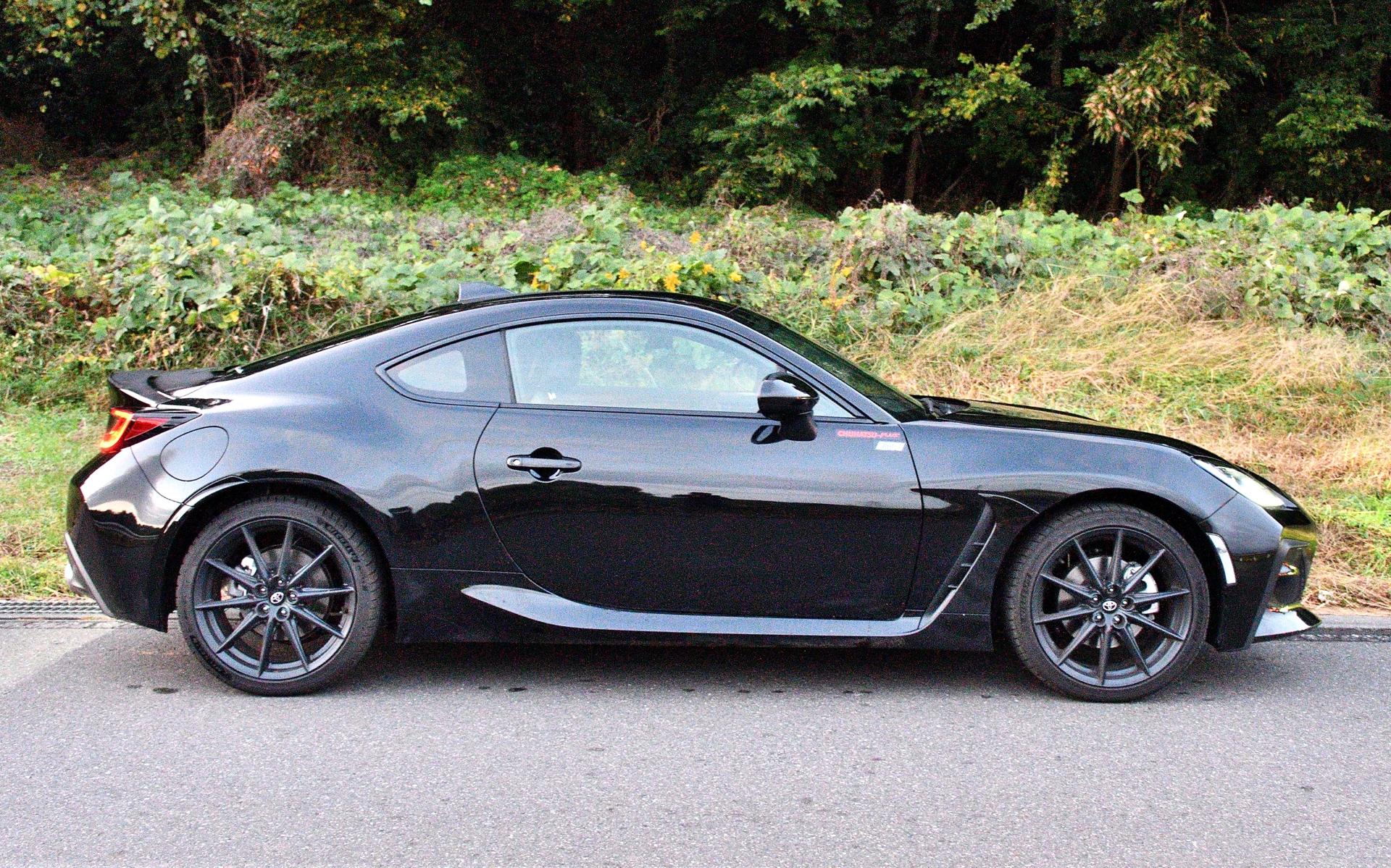 車高はほぼノーマルのままだ