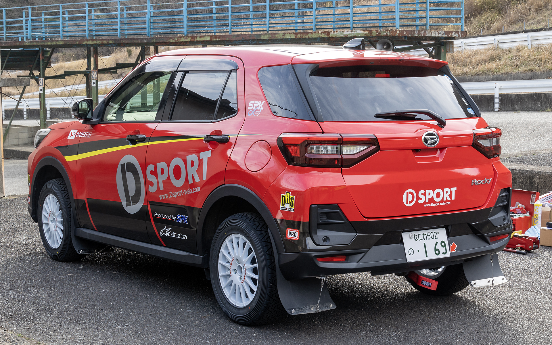 TOYOTA GAZOO Racing ラリーチャレンジ（ラリチャレ）に参戦しているD-SPORT Racingのロッキー