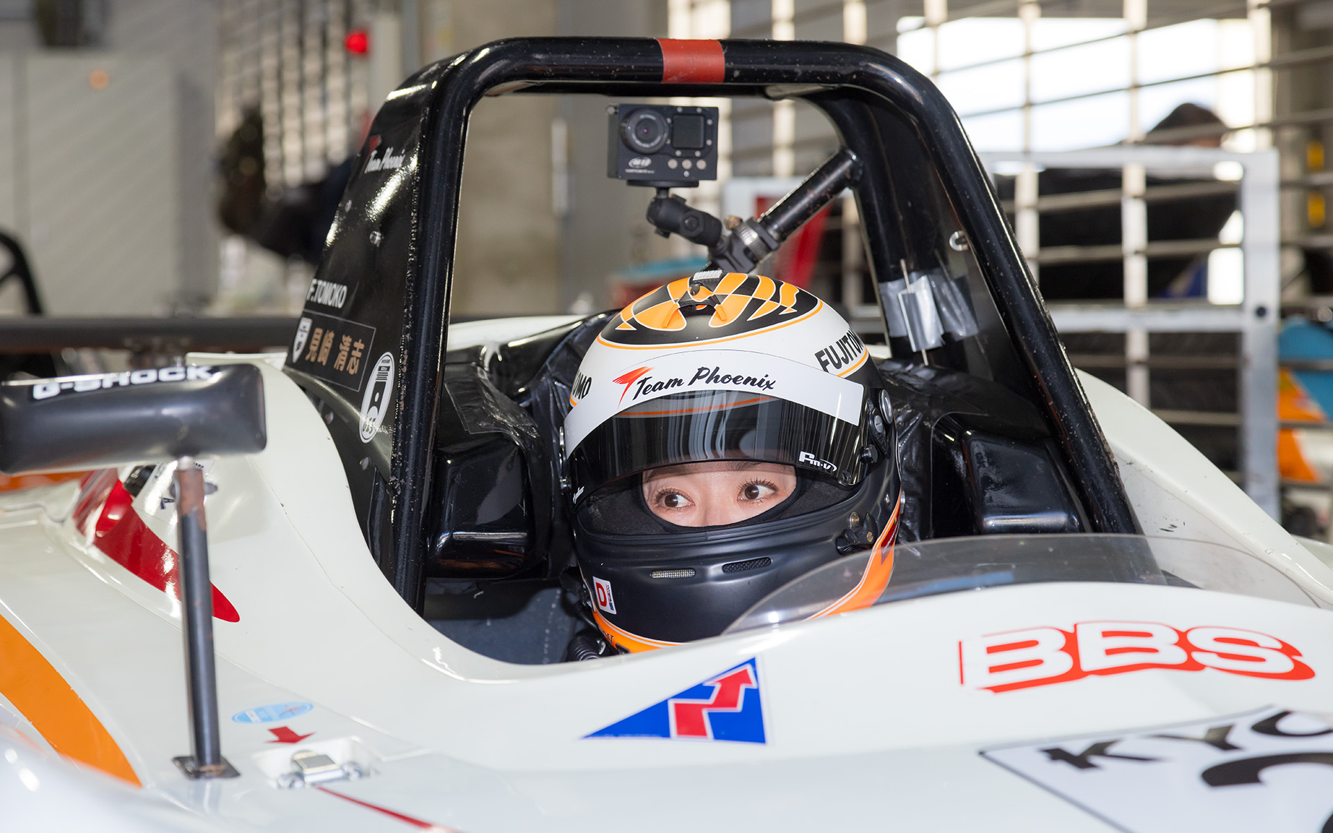 9月24日の第3戦と比べると気温が一気に下がり、また滑りやすい路面状況に苦しめられた