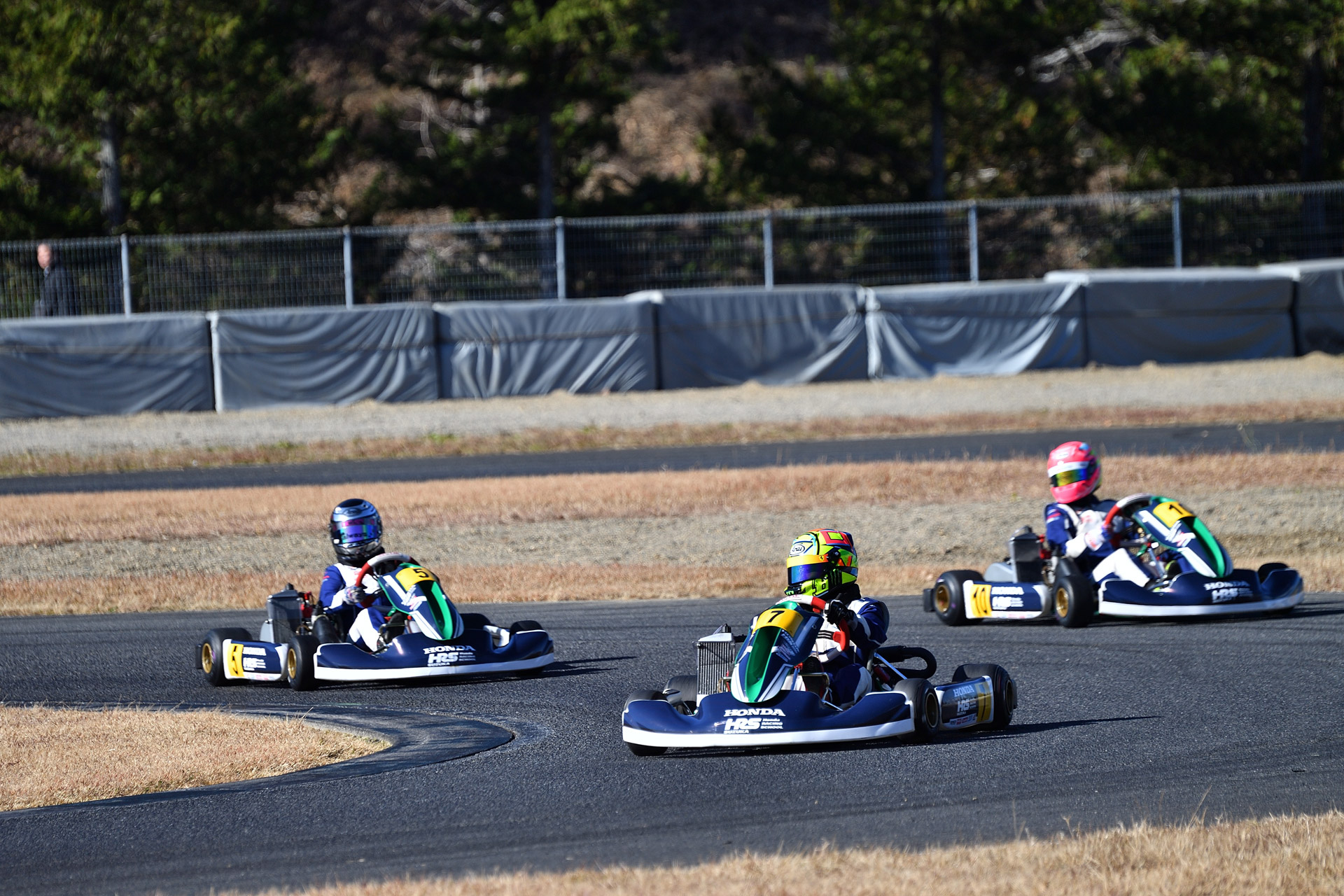 中学生とは思えない鋭い走りを見せていた
